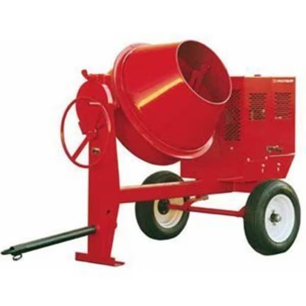 Concrete Mixer Steel-Drum 9 Cubic Feet , 7.9 Hp Honda Gx-240 Engine Whiteman, Bon Tool, Mfr#: 35-209